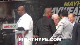 FLOYD MAYWEATHER VS MARCOS MAIDANA 2 OFFICIAL FULL WEIGHIN HD [upl. by Mort]