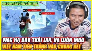 80000 ANH EM VỠ ÒA CẢM XÚC KHI WAG CHẠM MẶT BRU BO CUỐI  HẠ LUÔN INDO  CĂNG THẲNG TÙNG CM BO [upl. by Simeon]