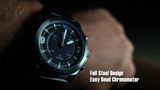 Fossil Latitude HR Smartwatch Cinematic Short Cut [upl. by Ahsenid181]