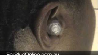 Custom Earplugs  how to remove and insert them [upl. by Yeniar]