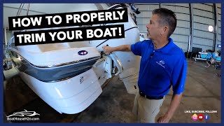 How To Trim Your Boat Basics Of Boat Trim amp Tilt 2020 Edition [upl. by Telracs]