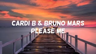 Cardi B amp Bruno Mars  Please me clean  lyrics [upl. by Nimocks]