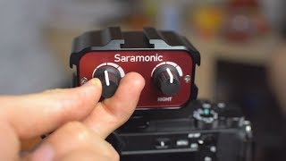 Saramonic SRAX100 Audio Mixer Review [upl. by Bevis628]