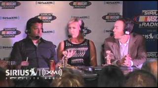 DeLana Harvick Accepts Joey Loganos 2010 Stewie Award  SiriusXM [upl. by Airet618]