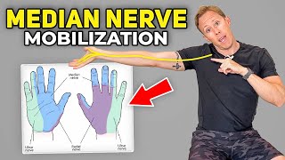 Finger Numbness and Tingling Median Nerve Mobilization [upl. by Chansoo]