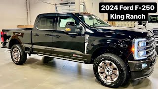 2024 Ford F250 King Ranch Diesel High Output 67 [upl. by Eriha]