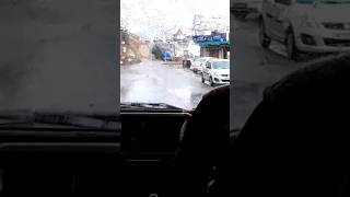 SNOW FALL STARTS IN SHIMLA shorts [upl. by Noerb]