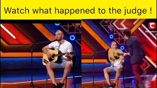 reaction to Where is dmytro shurov X Factor judge now  judge breaks guitar x factor [upl. by Yahiya]