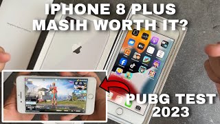 Review Unboxing iPhone 8 Plus di 2023 Test PUBG Game [upl. by Lalat]