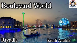 Boulevard World in Riyadh  Saudi Arabia  Riyadh Season 2024 CheersBritain [upl. by Euqitsym]