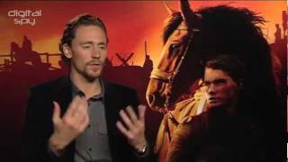 Tom Hiddleston interview I bonded with Spielberg over Guinness [upl. by Ieppet]