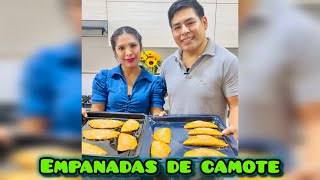 EMPANADAS DE CAMOTE receta dominguera [upl. by Suicul717]