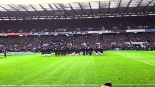 Hymne Écossais  stade de Murrayfield [upl. by Siulegroj720]