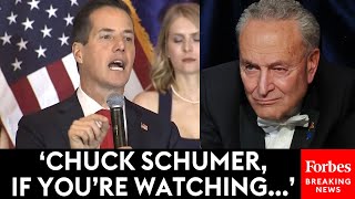 BREAKING NEWS Bernie Moreno Speaks Directly To Schumer In Ohio Senate Race Victory Speech [upl. by Jehu]