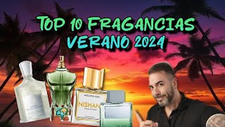 Top 10 Fragancias Verano 2024 Final de verano🥹🍀 [upl. by Andrien]