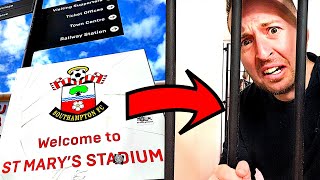 THIS Football Stadium Has A POLICE CELL 🚨 SOUTHAMPTON FC ⚽️ St Marys Stadium Tour [upl. by Mattah]