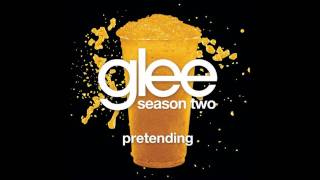 Pretending Karaoke  Glee Cast [upl. by Naujuj]