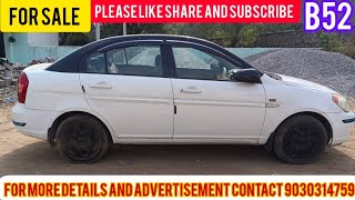 HYUNDAI VERNA SX TOP MODEL 2008 VALID 2028 AC FOR SALE FOR MORE DETAILS AND ADDS CONTACT 9030314759 [upl. by Nnyleitak794]