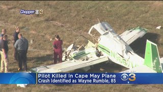 Officials Investigate After Pilot Killed In Cape May Plane [upl. by Negrom]