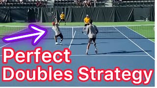 Copy This Perfect Doubles Strategy Win More Tennis Matches [upl. by Anya]