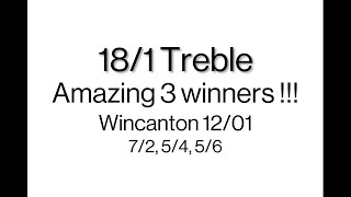 181 Treble at Wincanton on 1201 [upl. by Noah]