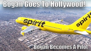 Fenix A320 Full Flight Tutorial From Youtubes Worst Pilot  Dallas To LAX  Bogan Airways S2 EP3 [upl. by Adnamra]