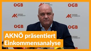 AKNÖ präsentiert Einkommensanalyse [upl. by Nananne853]