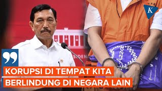 Luhut Kita Tidak Mau Orang Korupsi di Indonesia Berlindung di Negara lain [upl. by Crescantia]