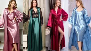 best designer women nightwear sleepwear night gown designing [upl. by Rizzi145]