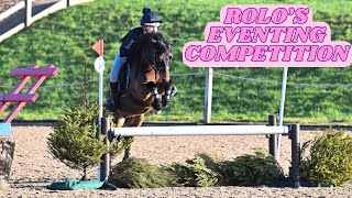 HARLOW AND ROLOS FIRST ARENA EVENTING COMPETITION [upl. by Eitsud]