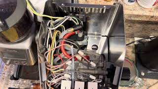 Gaggia Classic Pro Violent Boiling Noise top cover removed [upl. by Ahsinauj]