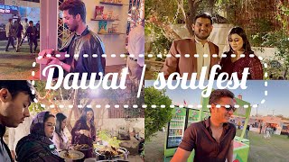 Minal appi k ghar dawat 😍  Soulfest Food festival [upl. by Anhpad809]