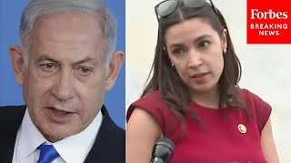 AOC Patently Unproductive To Have Israels Netanyahu Address Congress [upl. by Gaby]