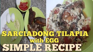 HOW TO COOK SARCIADONG TILAPIASARCIADO ISDA [upl. by Nancie]