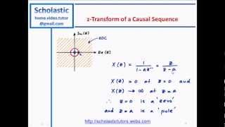 zTransform of a Causal Sequence [upl. by Hsekar]