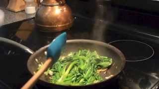 Chinese Yu Choy Recipe [upl. by Ydnec985]