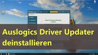 Auslogics Driver Updater deinstallieren [upl. by Griseldis]