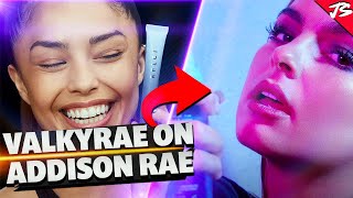 Valkyrae Speaks on Addison Rae Blue Light Scandal [upl. by Ainirtak]