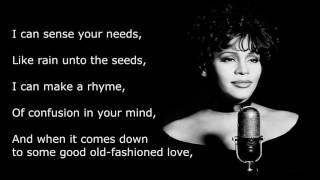 Whitney Houston  Im Every Woman  RARE Instrumental  Lyrics  HD [upl. by Aletsirc]