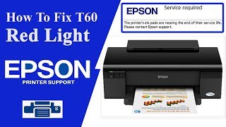 Epson T60 Resetter  T60 service Required January 2024 [upl. by Enitsirk477]