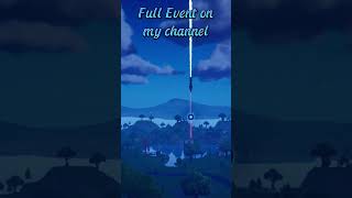 The End Fortnite Event 🌌🕳️ UEFN ✨ Full event on my channel Fortnite TheEnd UEFN Viral Shorts [upl. by Kalila910]