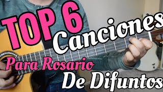 TOP 6 Canciones para ROSARIOS y MISAS de difuntos [upl. by Sirred]