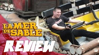 Themepark review La Mer de Sable ENGLISH [upl. by Berrie785]