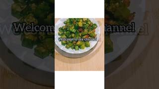 shorts  Food Flavours bhindi fry yt shorts [upl. by Adlih]