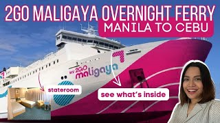 2Go Maligaya Stateroom Tour Manila to Cebu Overnight Ferry ⛴️ Ride [upl. by Gae256]