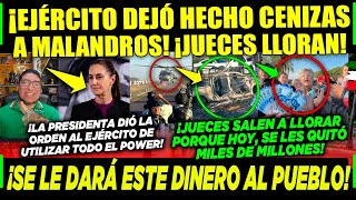 MIÉRCOLES DE PELICULA EJÉRCITO LOS HIZO POLVO ¡CLAUDIA DIÓ LA ORDEN JUECES ¡LLORAN PERDER BILLETE [upl. by Aicilla]