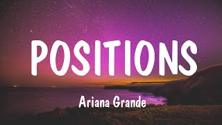 Positions  Ariana Grande Lyrics  Clean Bandit Nicki Minaj [upl. by Mcevoy]