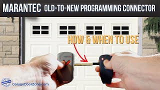 Marantec Old to New Connector  Learn How amp When to Use Marantec OldtoNew Programming Connector [upl. by Ammadas]