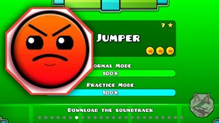 Jumper  Geometry Dash 3 coins 😏👌 [upl. by Mariam]