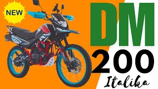 La nueva DM 200 de ITALIKA 2025 ¿VALE LA PENA [upl. by Enayd]